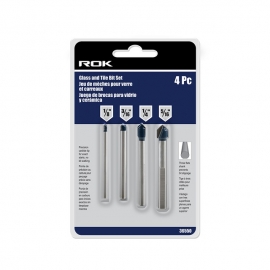 4 Pc Glass and Tile Bit Set 36550