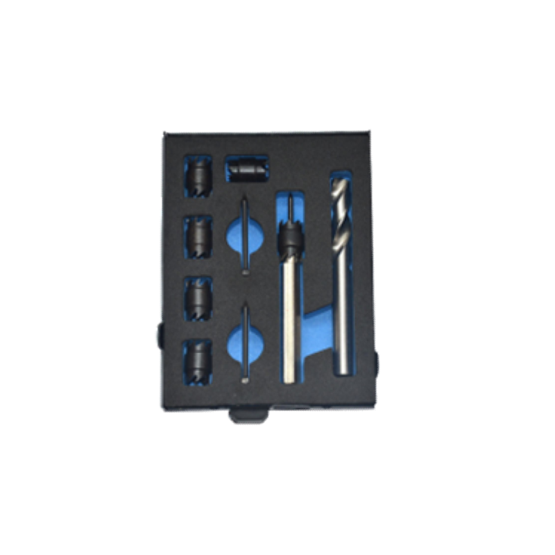 9Pcs Spot Weld Cutter and Drill Set BT5138 CENTRE OUTILS PLUS