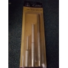 25292 3pc Brass Punch Set 4'', 6'' and 8''