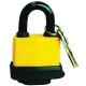  101032- Padlock Laminated 50mm with Plastic Cover Plated 
