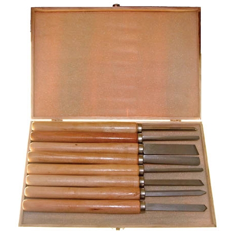  712602- 8 pc Wood Turning Chisel Set 