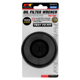 Cap Filter Wrench 74mm 14FL W54078