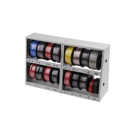 43117 -  17 Spool Automotive Wire Assortment with Steel Rack 
