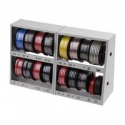 43117 -  17 Spool Automotive Wire Assortment with Steel Rack 