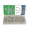 ENSEMBLE DE RIVETS 100 PC 3/16" X 1/2" 61038