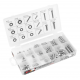 224pc Stainless Steel nut and bolt Assortment w5358