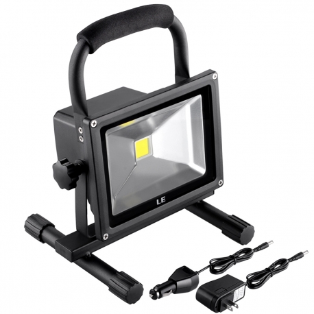 Lumière portative rechargeable de travail de 20W LED, 1400lm, 100W Halogen Equiv, extérieur BT501554 imperméable