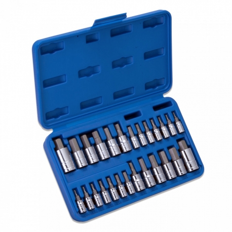 01144a C-S2 Hex Socket/Bit Set - Tamper Proof | 26 Pc