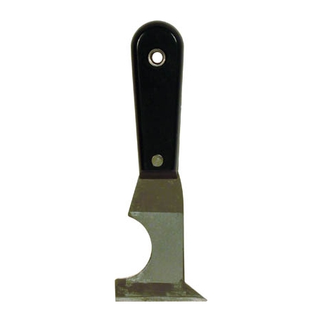  122096- Putty Knife Scraper 3in1 Stiff SS Plastic Hdl 