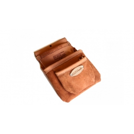 Leather Tool Pouch Industrial 3 pocket (P-403)