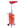 Oil drainer 65 liter with larger recipient funnel. All steel ODT