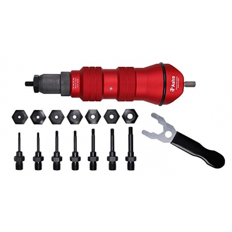 Astro Pneumatic Tool ADN14 Kit d'adaptateur pour perceuse d'écrou à rivet