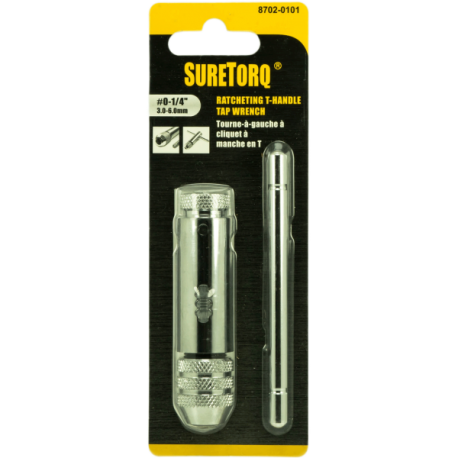Ratcheting T handle tap wrench (8702-0101) Ratcheting T handle tap wrench (8702-0101)