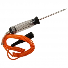 Heavy-duty Circuit Tester with 10’ Retractable Wire and Clip KTI72782