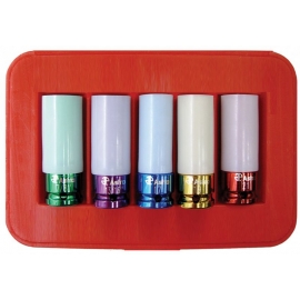 Ensemble de douilles pour jantes 7 pc avec couvert (bt01221)