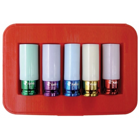 Ensemble de douilles pour jantes 7 pc avec couvert (bt01221)