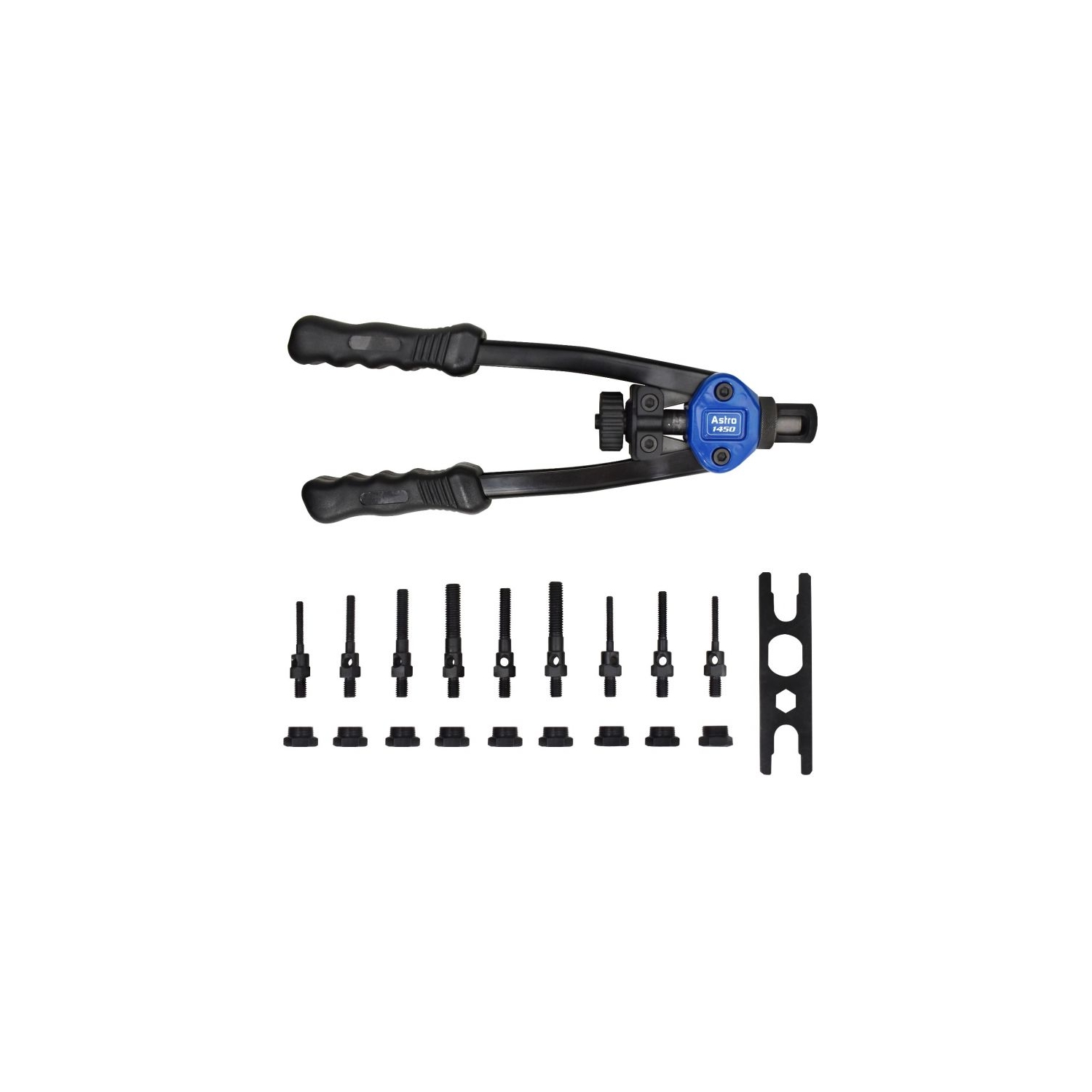 Astro Pneumatic Tool 1450 13 Plusnut and Extra-Long Rivet Nut Setter Kit  Metric & SAE