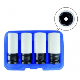 Flank bite damaged lug nut socket set (7404)