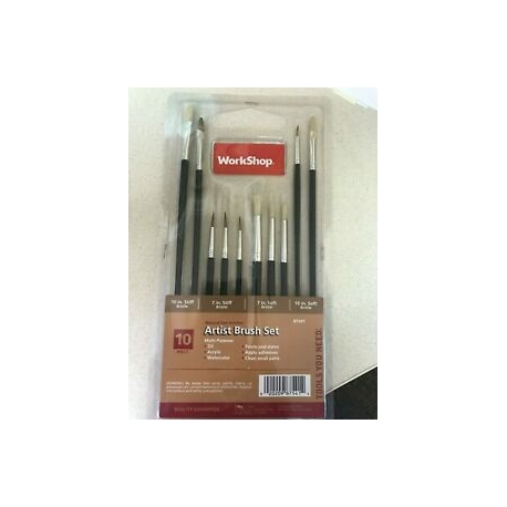 Artist brush set 10 piece (87541)