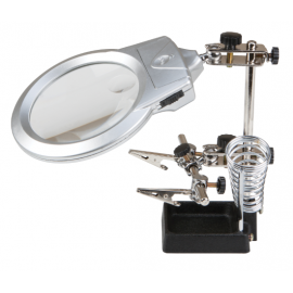 LED helping hand magnifier (W2004)