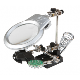 LED helping hand magnifier (W2004)