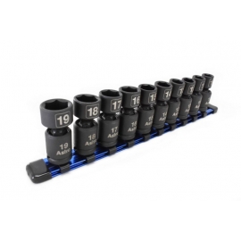 10 piece 3/8'' drive pinless Universal socket set (78344)