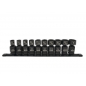 10 piece 1/2'' drive Nano universal joint socket set (78240)