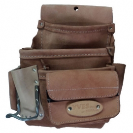 Duracuir 3 section plus work pouch (P423)