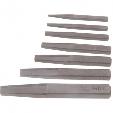 SQUARE SCREW EXTRACTOR SET 5 PC (51002B)