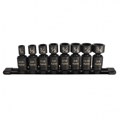 Pinless short (nano) SAE impact joint sockets (78340) Pinless short (nano) SAE impact joint sockets (78340)