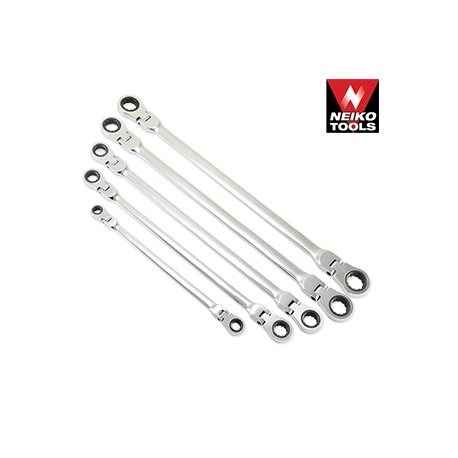 Extra long ratcheting wrench set (03114A) Extra long ratcheting wrench set (03114A)