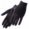 Powder free nitrile black 5mm disposable gloves (DN1B5-L)