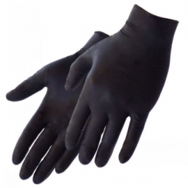 Gants noirs en nitrile, Extra large 5mm  (DN1B5-XL)