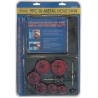 9 pc Bi-Metal Hole Saw set ideal for metal 