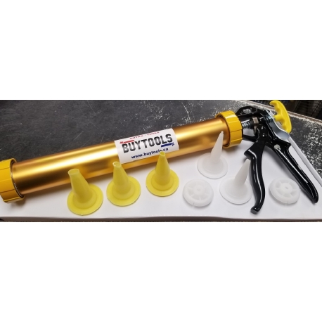 600ML caulking gun applicator with accessories (BC-1336-A) 600ML caulking gun applicator with accessories (BC-1336-A)