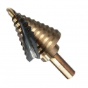 Spiral flute step drill bit 3/16'' - 7/8'' (10185B)