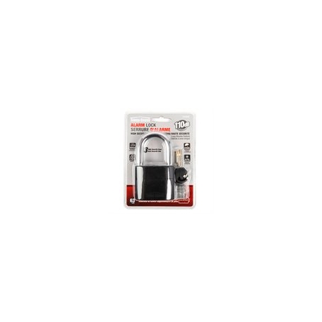 Padlock 63mm long shackle with Alarm (101042)