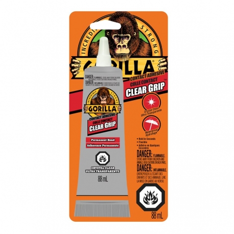 Gorilla clear grip contact glue (8500003)