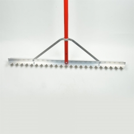 ALUMINIUM RAKE FOR ASPHALT WORK (130526)