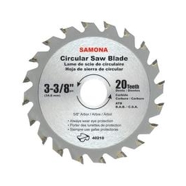 Wood carbide blade 3-3/8 