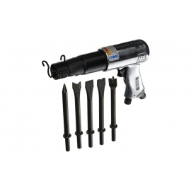 Ingersoll Rand air hammer with 5 chisels (IR117K)