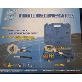 Hydraulic hose compressing tool set (WK700)
