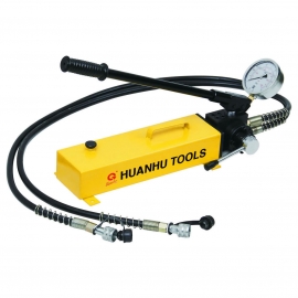 Manual Hand Pump Hydraulic w/ Gauge 10 Ton (HHB700B)