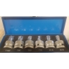 Torx and triple square socket set 3/4'' dr (BTTS34)