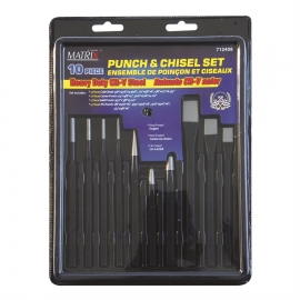 10 piece punch and chisel set (712408)