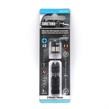 Power bit set with screw holder (0203-0301) Power bit set with screw holder (0203-0301)