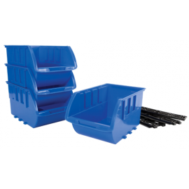 Large stackable trays 4 piece (W5196)