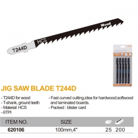 Jig saw blades for wood cutting (620106)