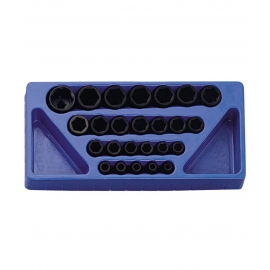 Genius 1/2'' drive 25 piece metric socket set (TF-425M)