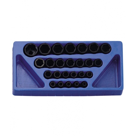 Genius 1/2'' drive 25 piece metric socket set (TF-425M)